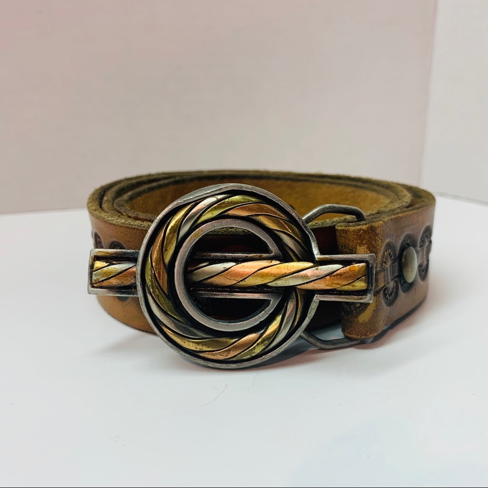 Bergamont Brass Works Custom 70s Vintage Belt